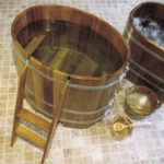 Sauna-Tauchbottich Kambala für Innenbereich